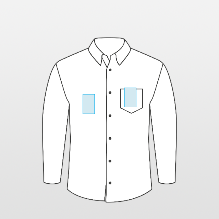 SOL'S | Långärmad Oxfordskjorta för män