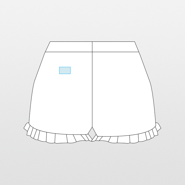 Tombo | Shorts with seamless pattern