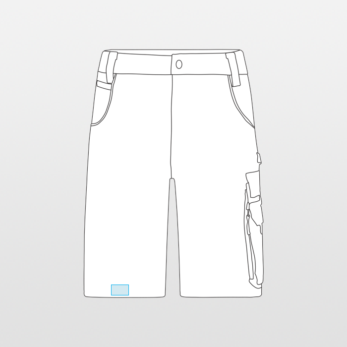 Pantalones cortos de trabajo especializados con detalles funcionales FUERTES