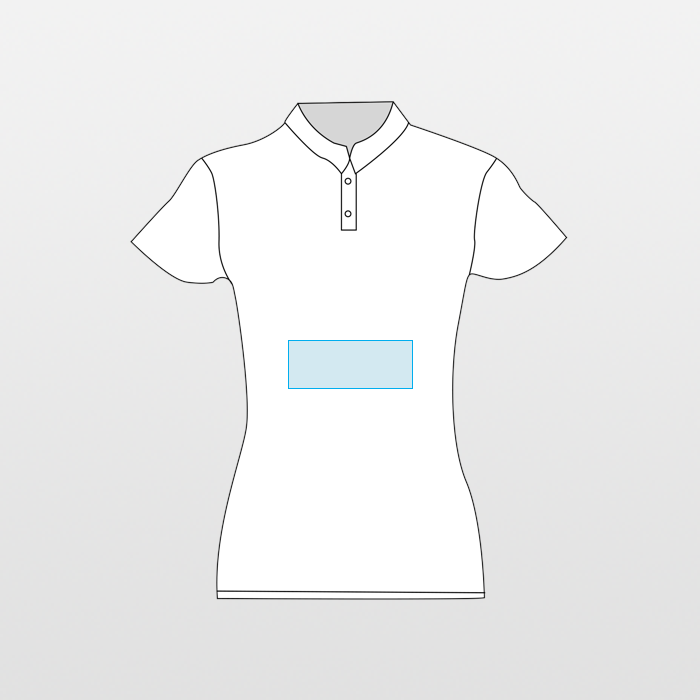 Kustom Kit | T-skjorte med normal passform for damer med nøkkelhull i halsen