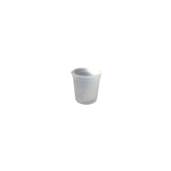 Tasse transparente ronde en plastique Tasse transparente ronde en plastique