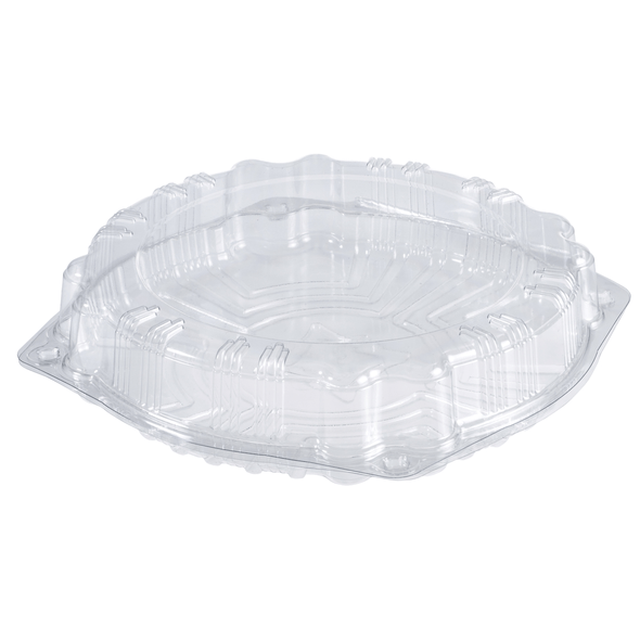 Round Transparent Plastic Box for Pastry Transport Round Transparent Plastic Box for Pastry Transport
