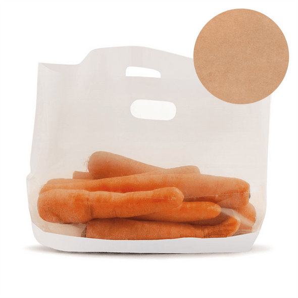 Emballage avec base et ailes Kraft "Turtle Pack" Emballage avec base et ailes Kraft "Turtle Pack"