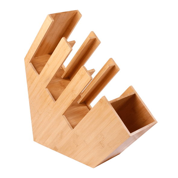 Support pour gobelets et couvercles en bambou Support pour gobelets et couvercles en bambou