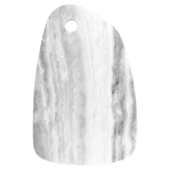 Planche à découper en marbre gris