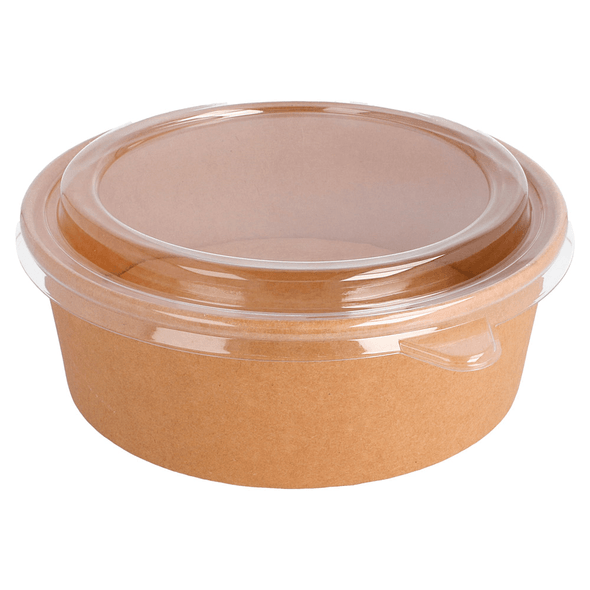 Saladeira c/ Tampa PET Kraft Saladeira c/ Tampa PET Kraft
