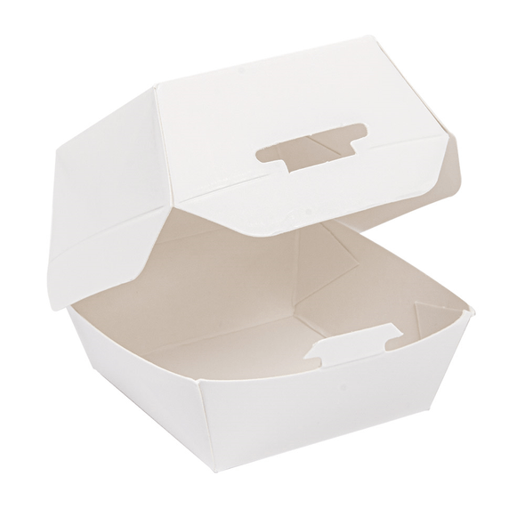 Boîtes Mini Hamburger Carton Blanc Boîtes Mini Hamburger Carton Blanc