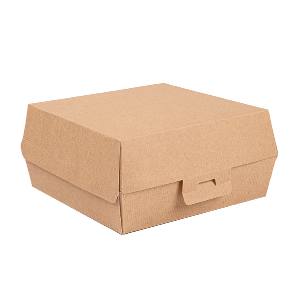 Hamburger Boxes "Thepack" Nano-Micro Corrugated Cardboard