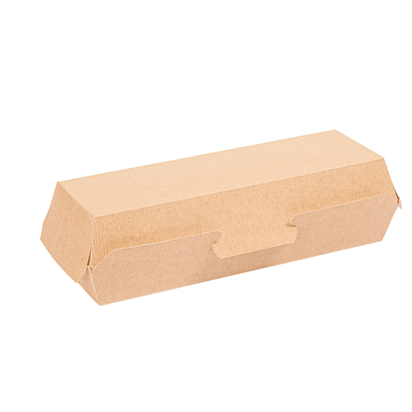 Boîtes à Hot Dog/Panini "Thepack" Nano-Micro Carton Ondulé