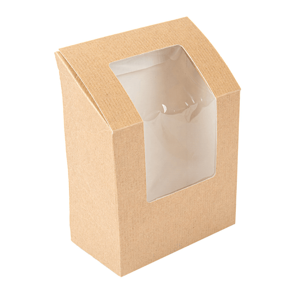 Boxes with Window for Tortilla "Thepack" Nano-Micro Corrugated Cardboard