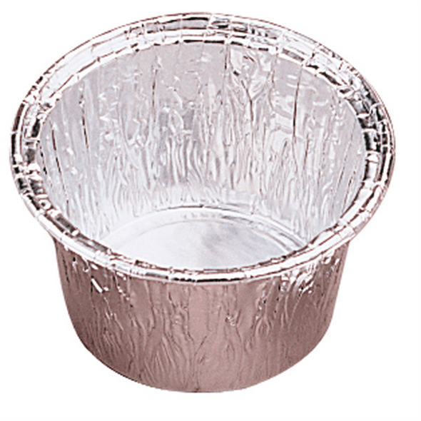 Runde aluminiumskonditorbeholdere Runde aluminiumskonditorbeholdere