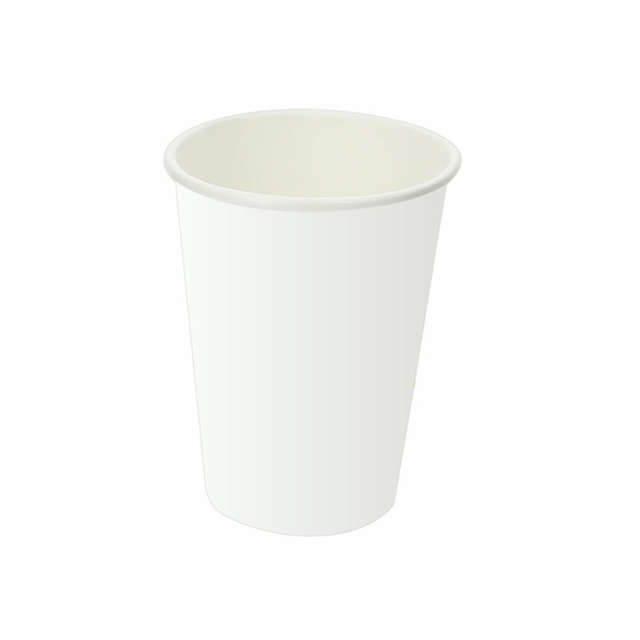 Disposable Cold Drink Cups on White Cardboard Disposable Cold Drink Cups on White Cardboard