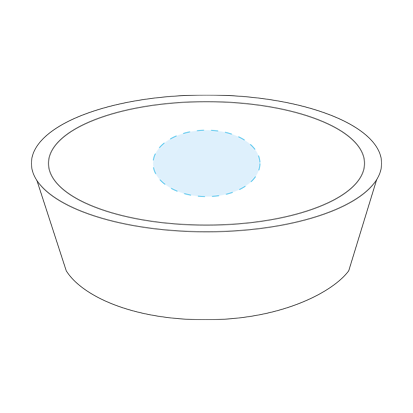 Mini Bowls with Lids "Bionic" White Bagasse - Not Applicable - 1