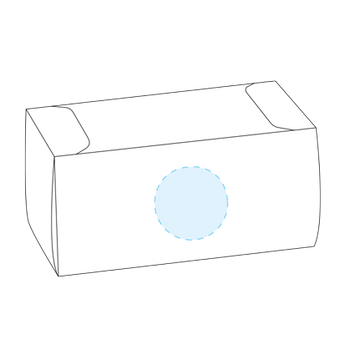 Przezroczyste pudełko na ciasto i tekturowa podstawa z PVC - Nie dotyczy - 1