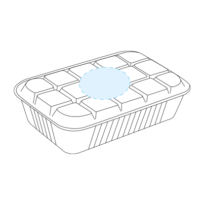 Barquettes à 2 Compartiments et Couvercle "Bionic" Bagasse - N'est pas applicable - 1