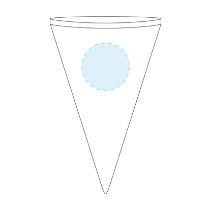 Cups Cones voor Water White Paper - Niet toepasbaar - 1