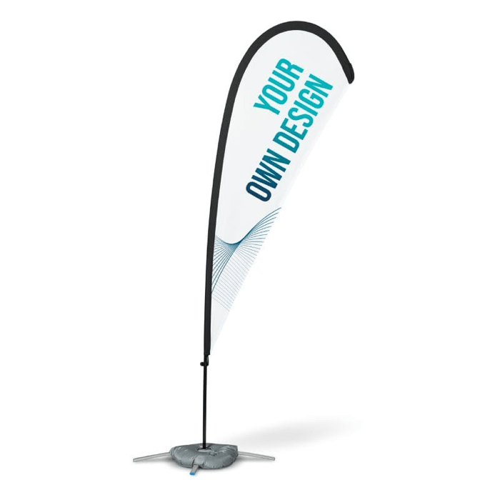 15FT Bandiera Swooper Per Pubblicà Di Auto Usate Con - Foto 7