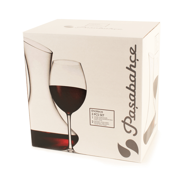 Engraved Wine Decanter Gift Set 2 – Wine Glasses