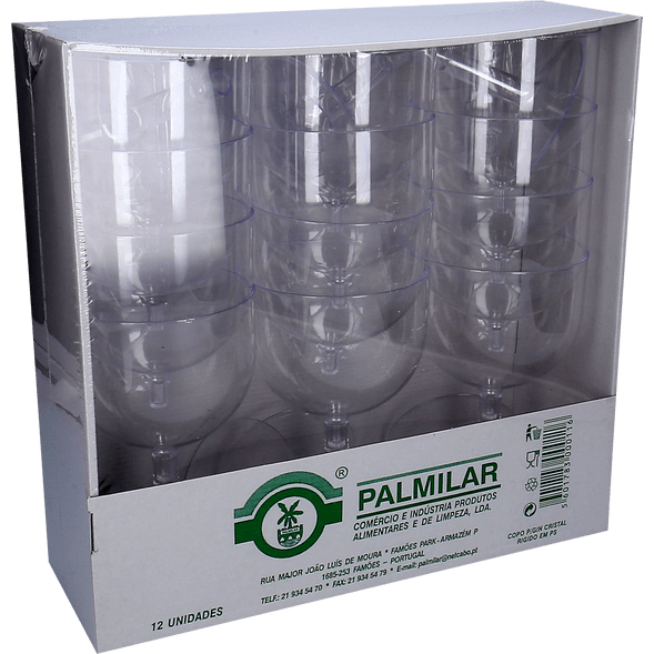 Stiv plastik gin glas pakke Stiv plastik gin glas pakke