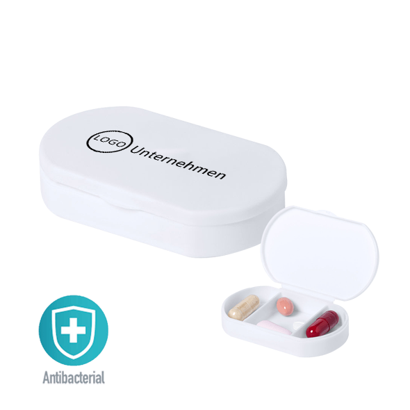 Antibakterielle Pillenbox Antibakterielle Pillenbox