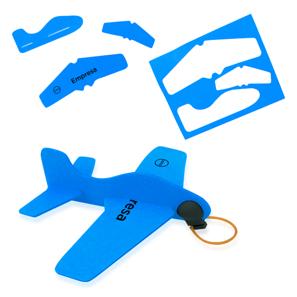 Avião Puzzle em EVA Avião Puzzle em EVA