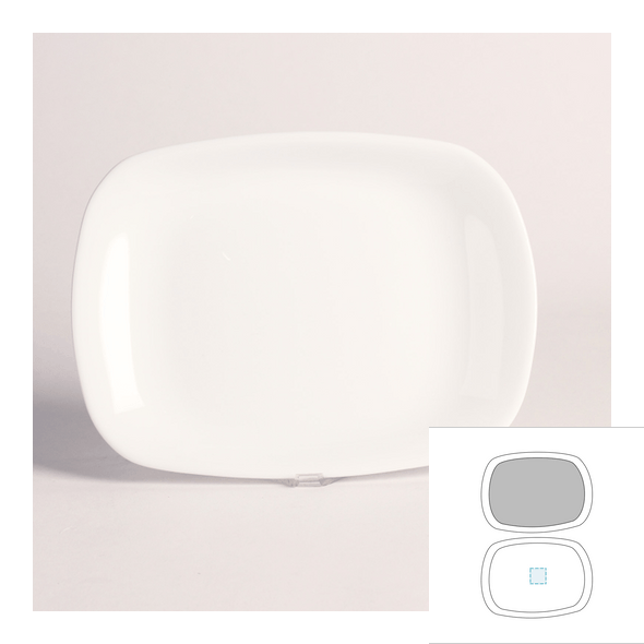 Bandeja de vidrio - BORMIOLI ROCCO™ - Parma Bandeja de vidrio - BORMIOLI ROCCO™ - Parma