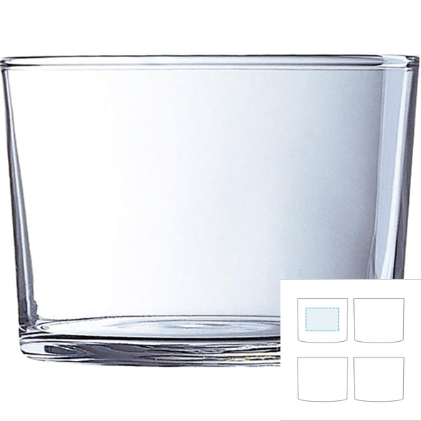 Bicchiere basso in vetro - ARCOROC™ - Chiquito