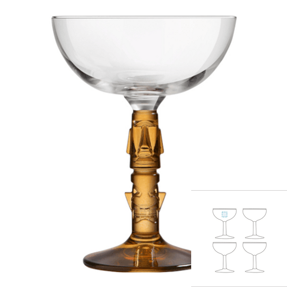 Bicchiere da cocktail in vetro - LIBBEY™ - Tiki Coupe Bicchiere da cocktail in vetro - LIBBEY™ - Tiki Coupe