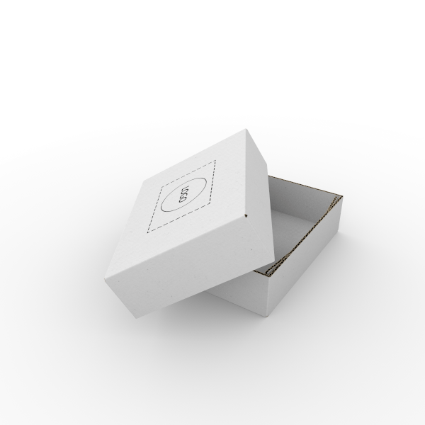 Boîtes en carton à paroi simple avec base antichoc et hauteur réglable