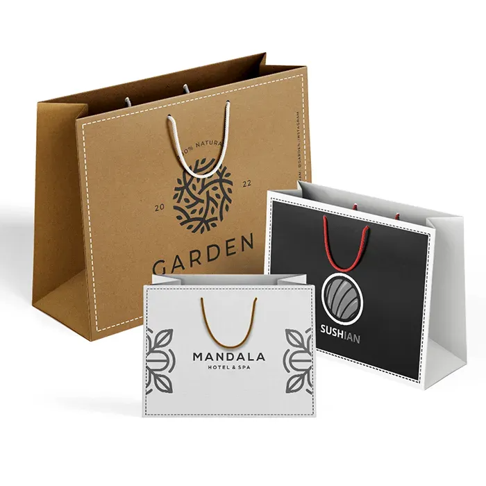 Shopper top di carta