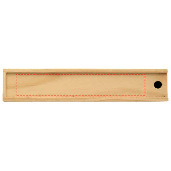 Pencil box with 6 coloured pencils Memling