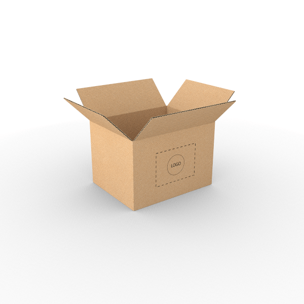 Cajas de cartón horizontales de pared simple de tamaño pequeño Cajas de cartón horizontales de pared simple de tamaño pequeño