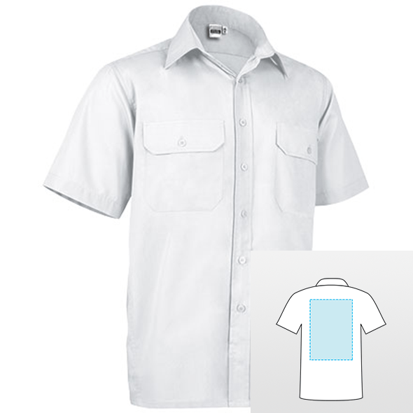 Camisa Social Masculina Kelvy's Manga Longa Branca