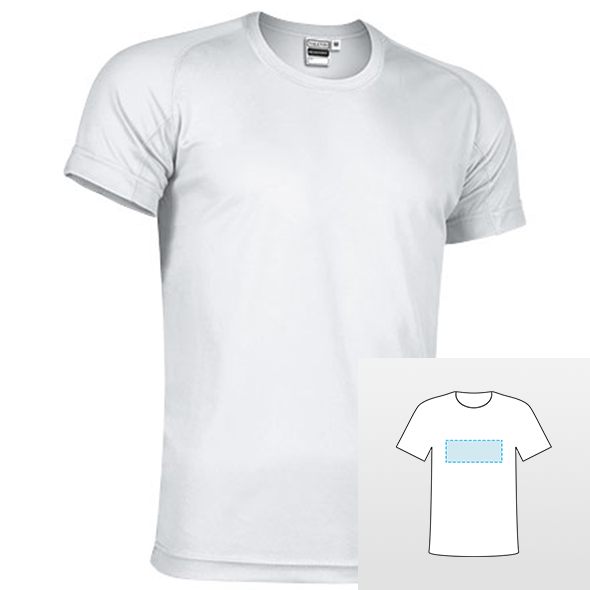 Camiseta deportiva transpirable adulto