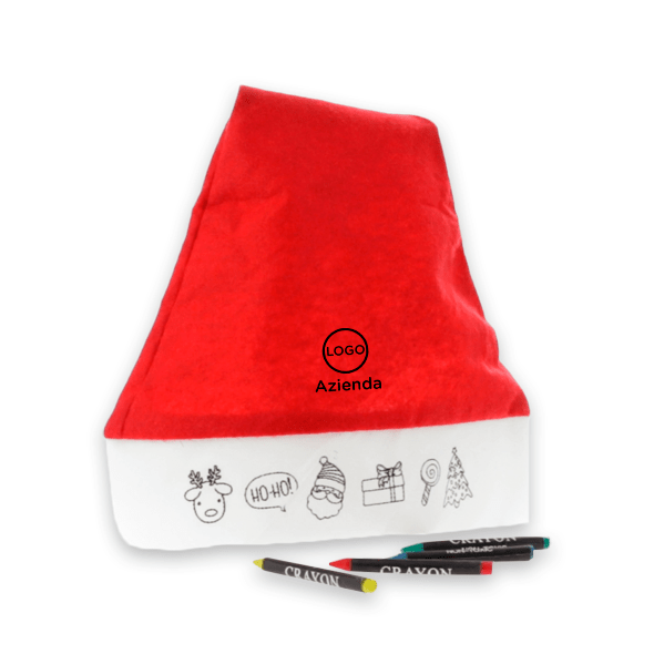 Cappello da Babbo Natale per bambini Cappello da Babbo Natale per bambini