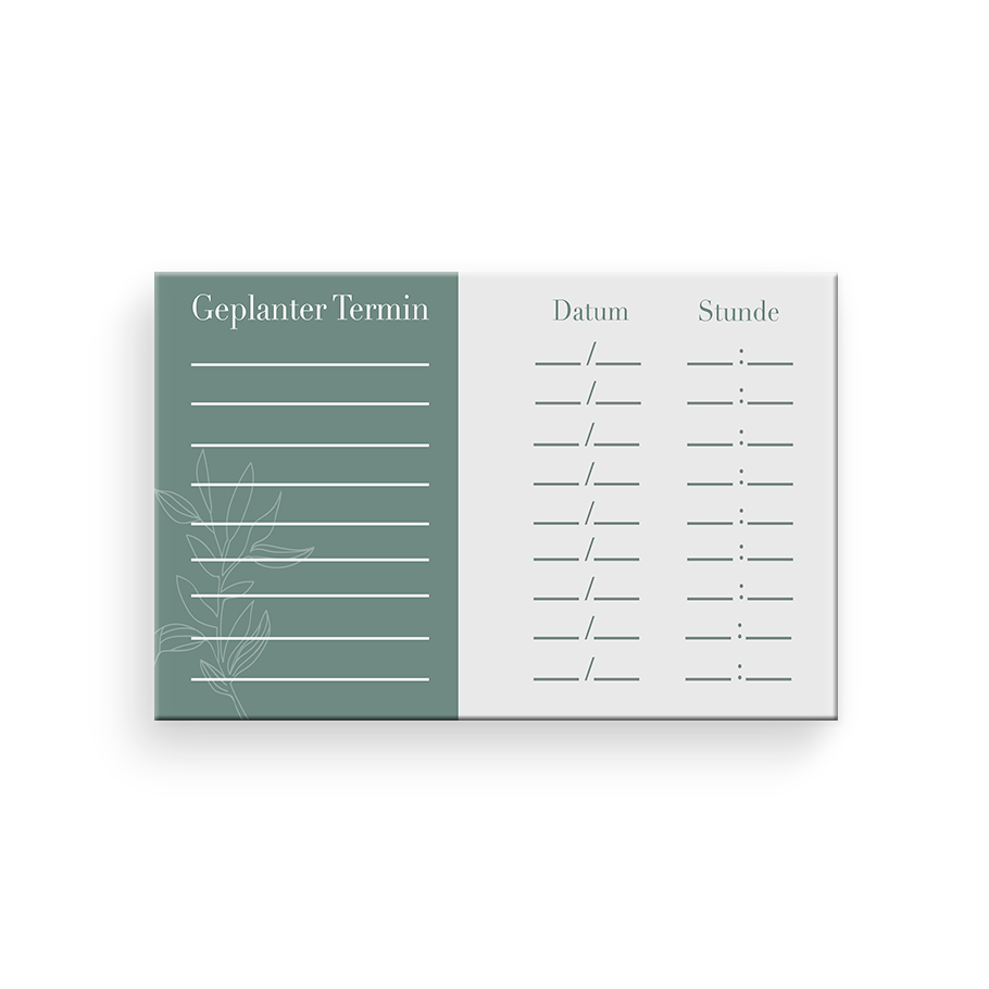 Magnetische Terminkarten Magnetische Terminkarten