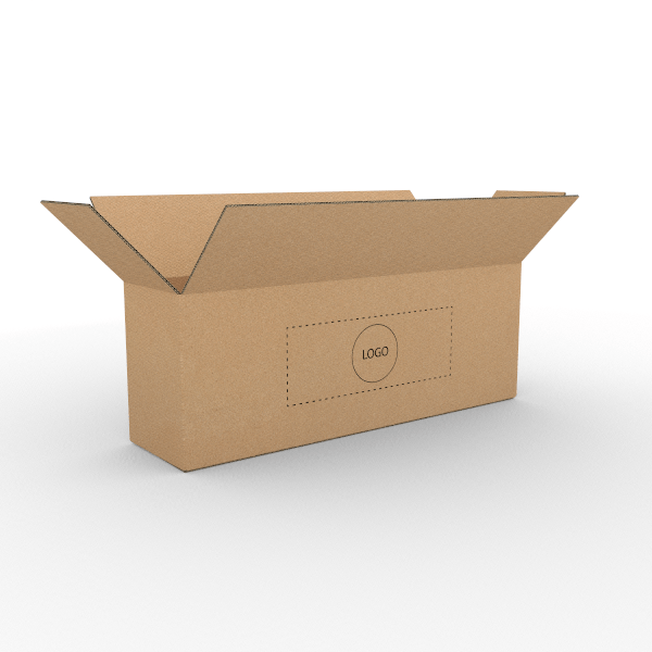 Dobbeltvæg papkasser til lange produkter med sideåbning