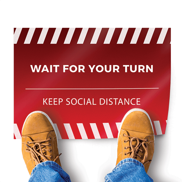 10 Floor Decals Printing £11.91 BIZAY UK