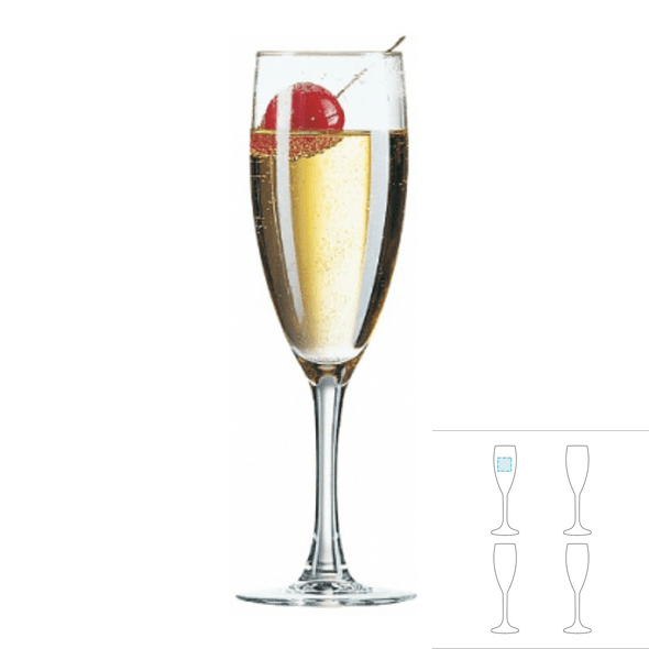 Flûte à champagne en verre - Princesa Flûte à champagne en verre - Princesa