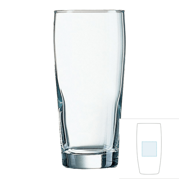 Glass beer glass - ARCOROC™ - Willi Becher