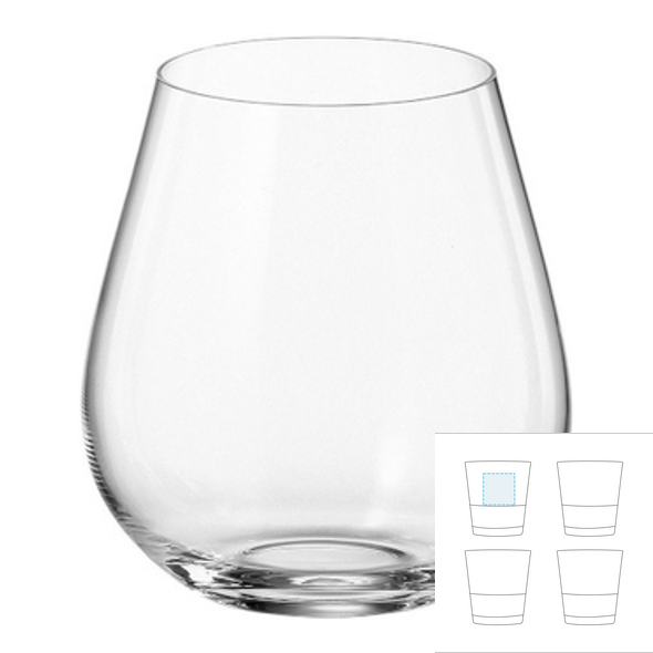 Glass cup - Columba