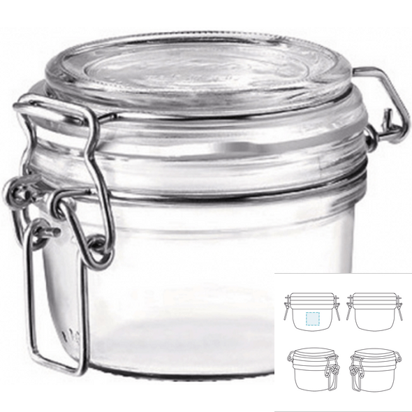 Glasskrukke - BORMIOLI ROCCO™ - Fido Glasskrukke - BORMIOLI ROCCO™ - Fido