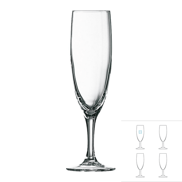 Champagnefluit in glas - ARCOROC™ - Elegance Champagnefluit in glas - ARCOROC™ - Elegance
