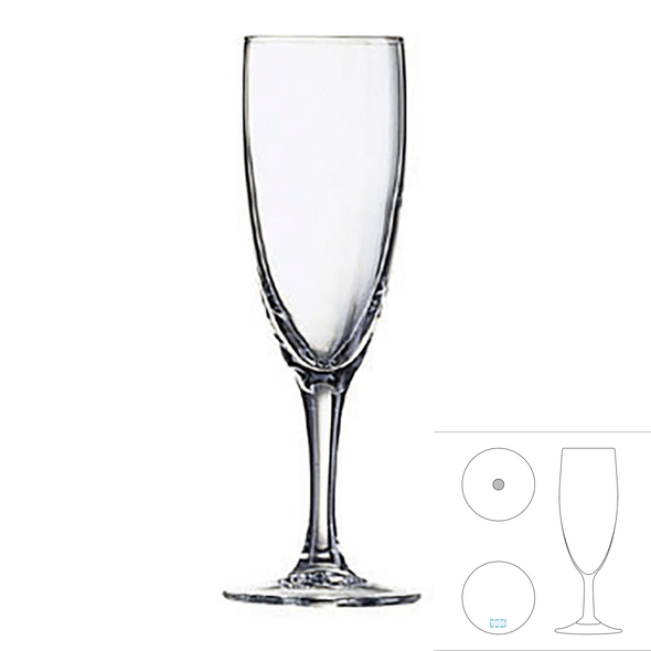 Champagnefluit in glas - ARCOROC™ - Elegance Champagnefluit in glas - ARCOROC™ - Elegance