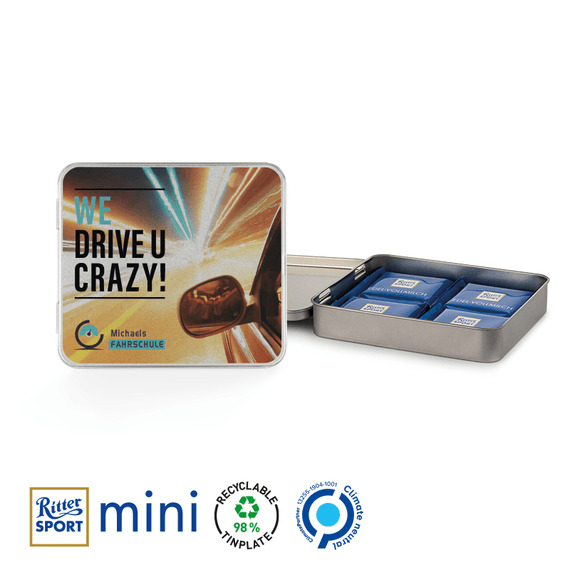 Premium Eco-doos met Ritter Sport™-pralines Premium Eco-doos met Ritter Sport™-pralines