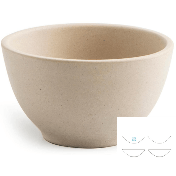 Keramikschale - Mineral