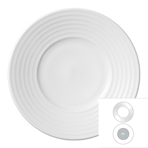 Keramisk desserttallerken - Suite Keramisk desserttallerken - Suite
