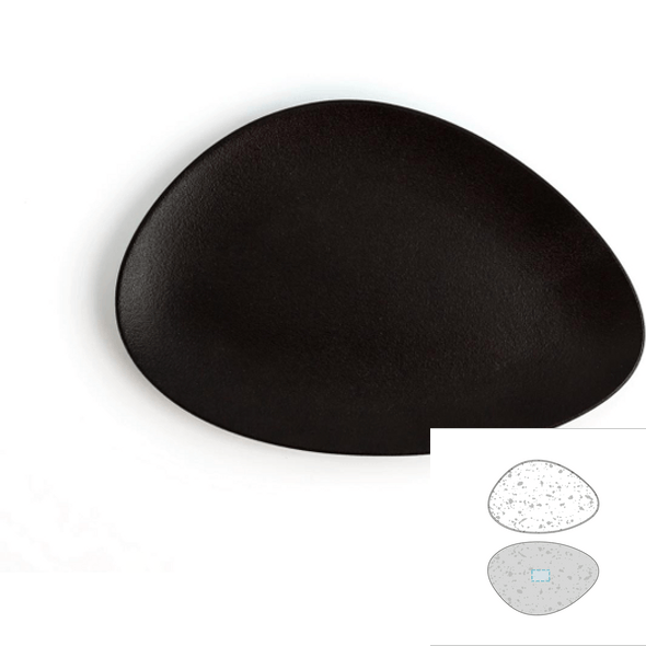 Keramisk trekantet plate - Antracita Keramisk trekantet plate - Antracita