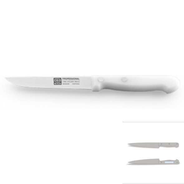 Kjøkkenkniv i rustfritt stål med plasthåndtak - Professional