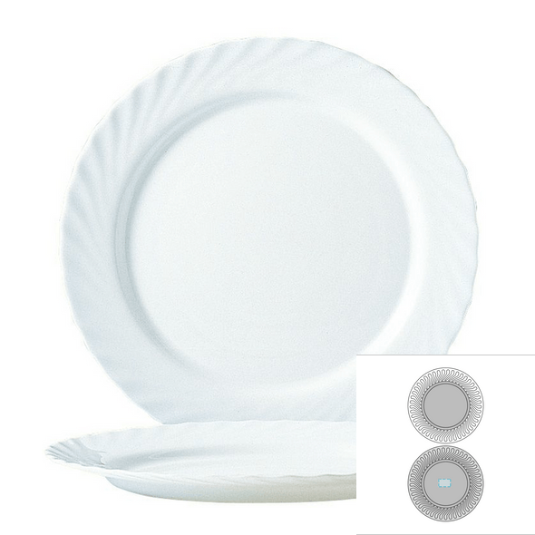 Kolmion muotoinen lasinen jälkiruokalautanen - ARCOROC™ - Trianon Kolmion muotoinen lasinen jälkiruokalautanen - ARCOROC™ - Trianon